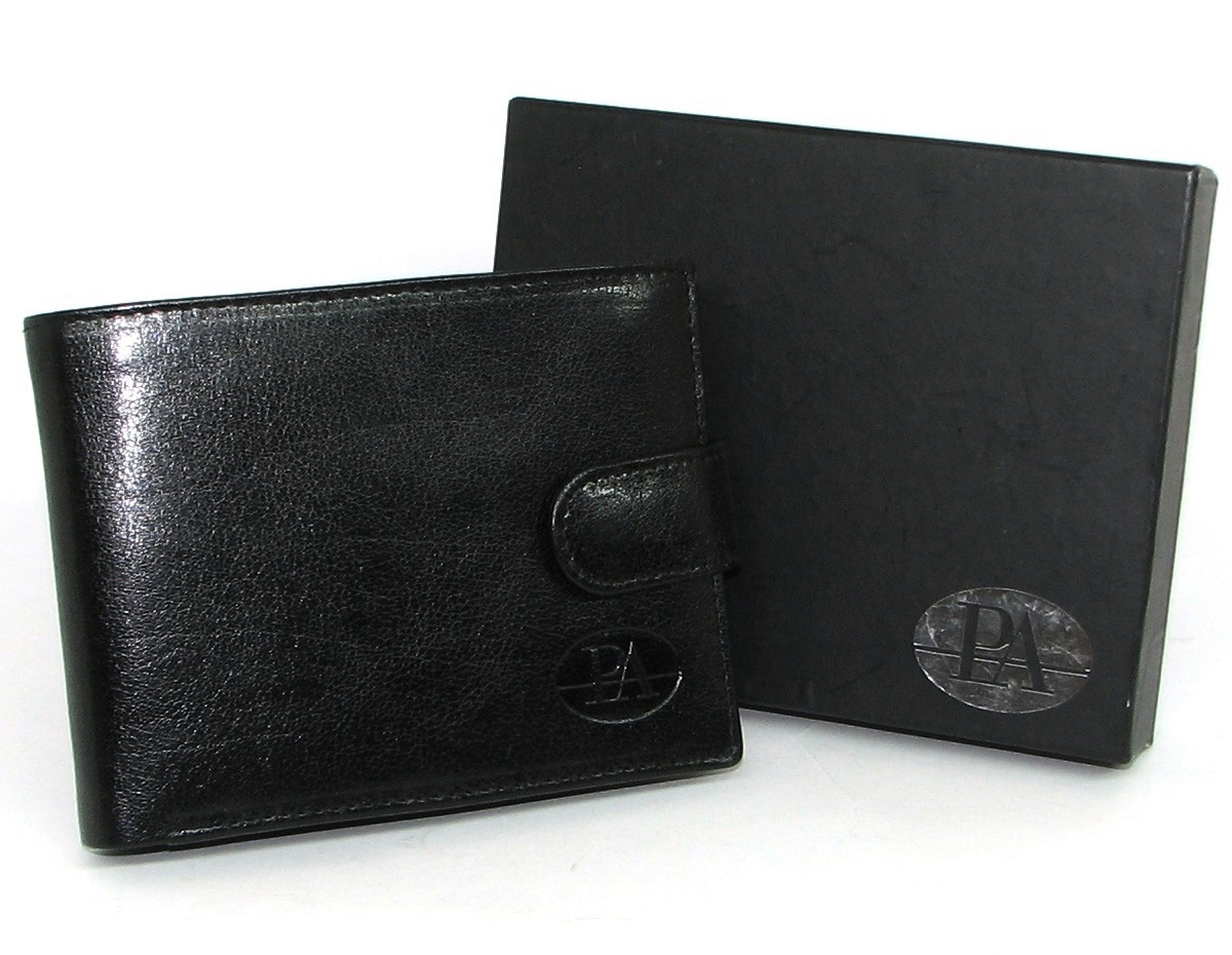 Кошелек мужской Pierre Andreus PW-012L-BTU BLACK